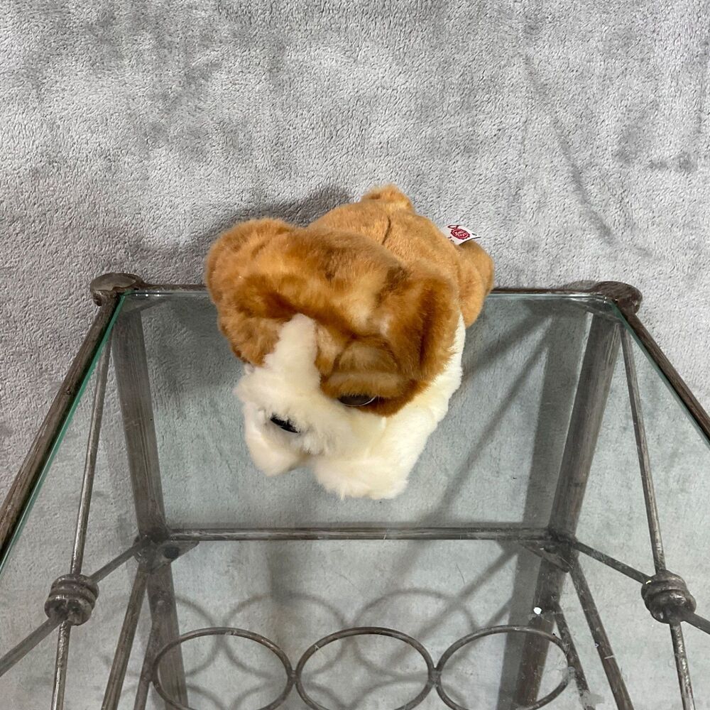 9" Plush Keel Toys Signature Cuddle Puppy Dog Brown Cream